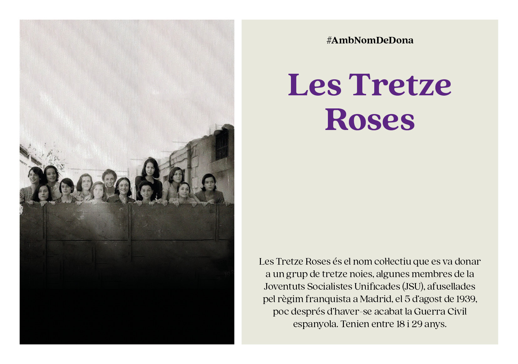 Imatge pels mitjans: Les Tretze Roses